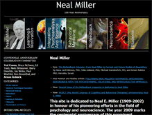 Tablet Screenshot of nealmiller.org